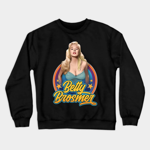 Betty Brosmer Crewneck Sweatshirt by Trazzo